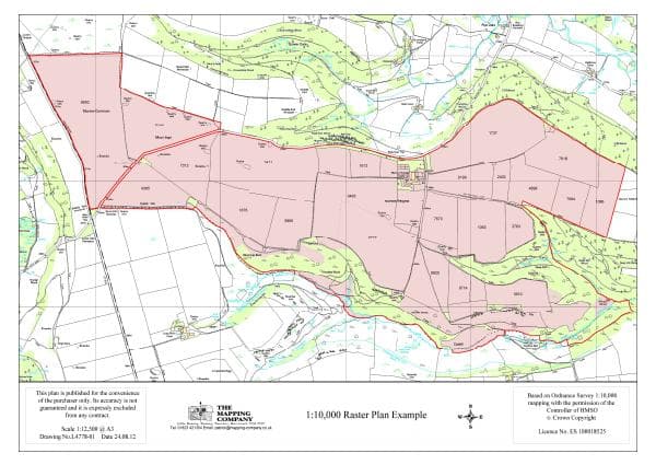 Preview of 1:10,000 Farm Plan