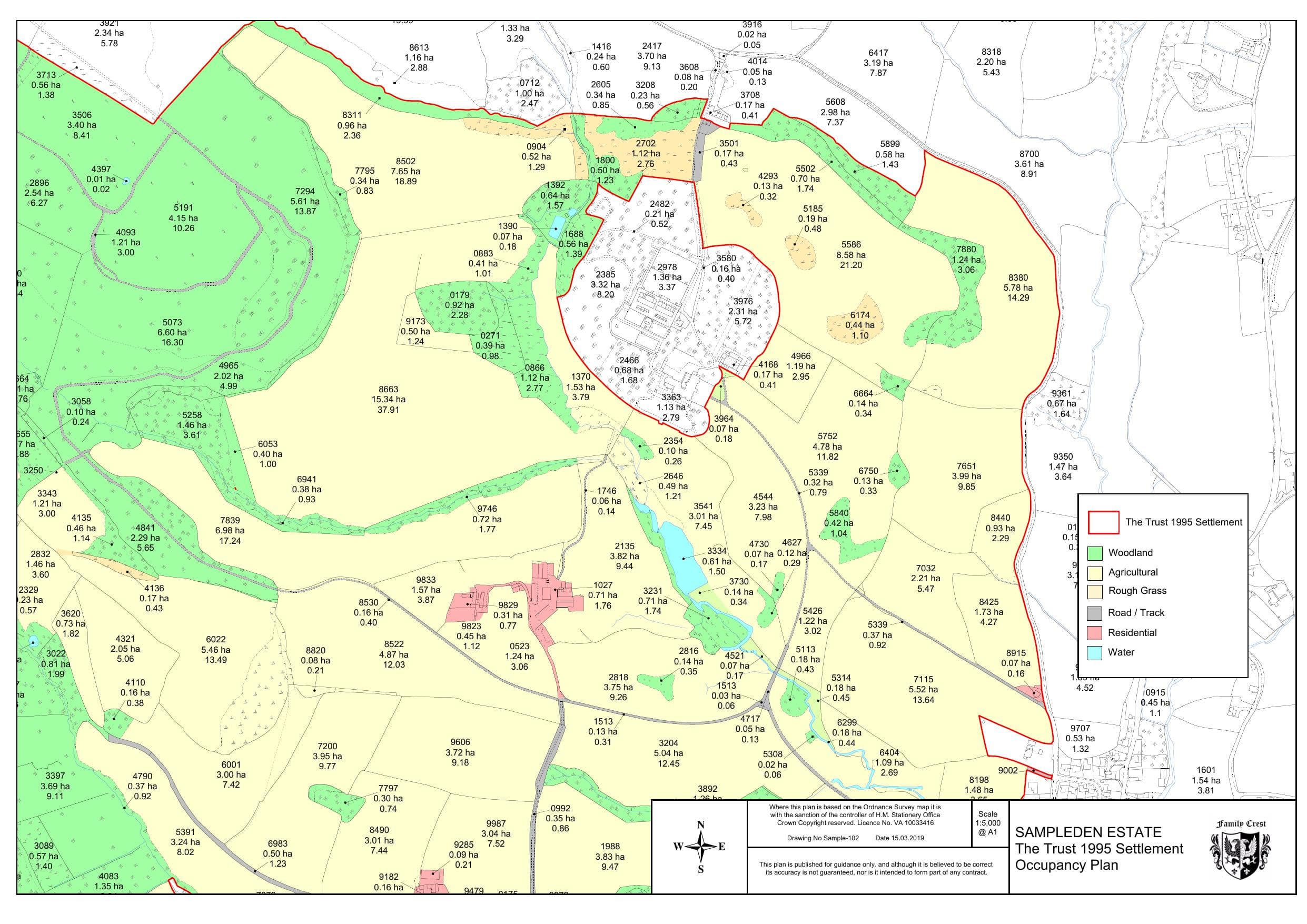 Preview of Estate Land Use Plan